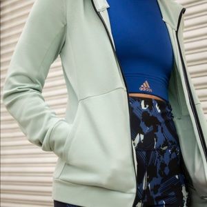 Adidas Zoe Saldaña crop top and leggings XL